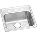 Elkay Lustertone Classic LRAD191960OS4 Single Bowl Drop-in Stainless Steel ADA Sink