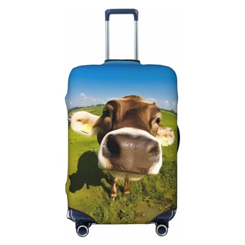 Housse valises Kururi motif vache contre les chocs en voyage d'affaires