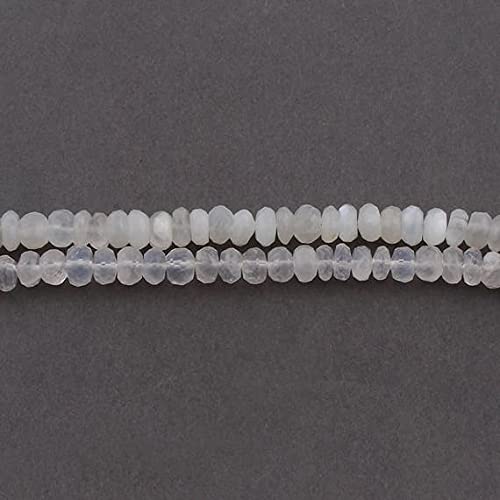 Pierre de lune perles rondelles pour créer vos propres bracelets d'été bohèmes chic
