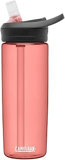 Camelbak Eddy+ Straw Tritan Bottle - Dark Rose, 600ml / 0.6L 20oz Eddy Plus Tritan Flask Vessel Canteen Cup Water Juice Drinking Drink Storage Container Holder BPA Free Reusable Safe Eco Friendly