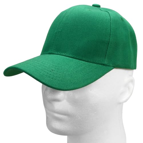Image of Falari Wholesale Bulk Lot 12-Pack Baseball Cap Adjustable Size Plain Blank Solid Color