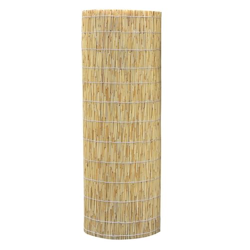 Valla De Bambú Rollo De Valla De Caña De Bambu Para Terraza Exterior Jardín Cercado Jardin Exterior Cañizo Jardin Ocultacion Balcon Cañizo Y Brezo Ocultacion 1 X 5 1.5 X 5 2x5m Vallas Terraza