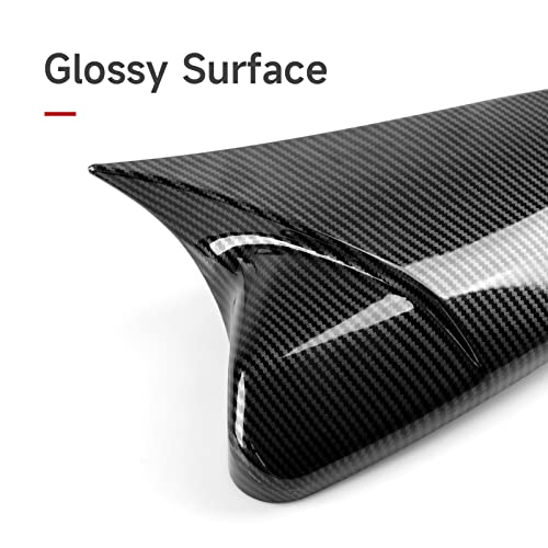 Car Rearview Mirror Guard Cover Decals for Honda Civic 2016 2017 2018 2019 2020 2021 10th Gen Accessories ABS Carbon Fiber Exterior Stickers