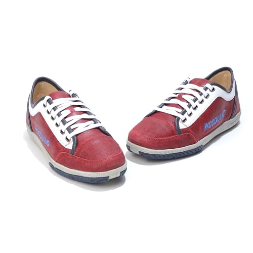 Image of Woodland Men Red Sneakers