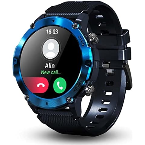 Bmoled Smartwatch Herren mit Telefonfunktion Cover