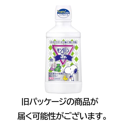 モンダミン jr. グレープミックス味 600ｍL マウスウォッシュ 子供 ノンアルコール ジュニア 洗口液 口臭ケア 医薬部外品