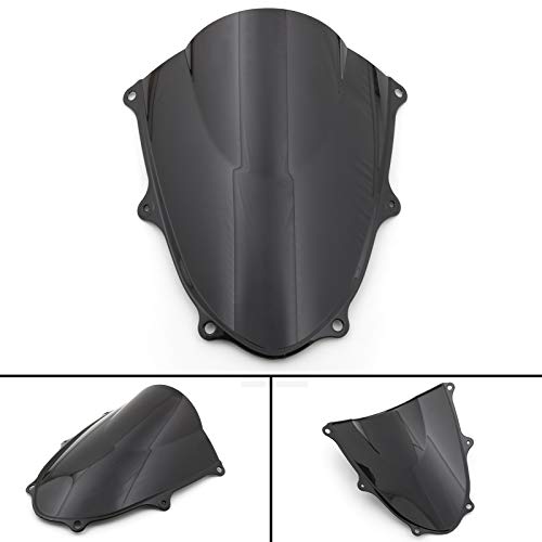 Areyourshop Windshield WindScreen For Suzuki GSXR 1000 GSXR1000 K17 2017-2018, Black