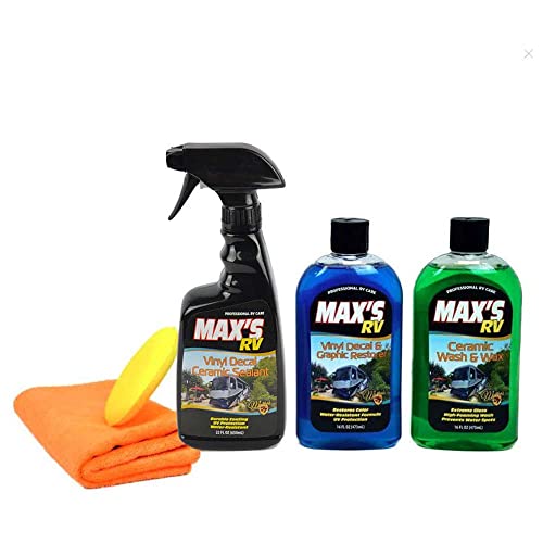 Max's RV Vinyl Decal & Paint Care Kit