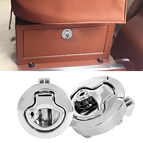 Marine Boot Lukenverriegelung Sicherheitsschloss, Marine Boot Lukenverriegelung Korrosionsschutz RV-Sicherheitsschloss mit Schlüsseln