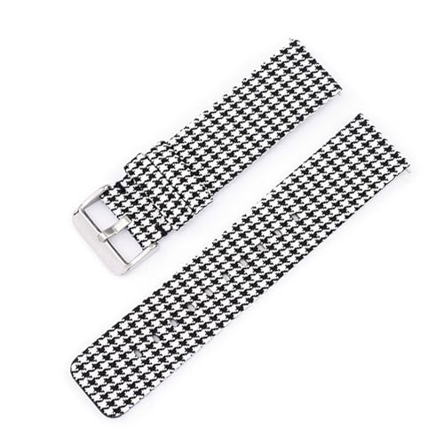 Run Ken 12mm 14mm 16mm 18mm 20mm 22mm �i�C���� �L�����o�X �X�g���b�v Samsung Galaxy Watch 3 42mm 46mm Active 2 Gear S2 S3 ���X�g�o���h �u���X���b�g�ƌ݊�������(