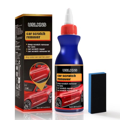 Nueva actualización en 2026 Arañazos Coche - Reparador de Arañazos Coche, Elimina y Repara Arañazos Profundos - Pulimento para Reparar Arañazos de Coche - Kit Restauración Pintura Vehículos (1)