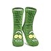 Produktbild United Labels Rick and Morty Kuschelsocken für Herren, Grün, OneSize 40-45, flauschige Stoppersocken mit Sherpa Futter, warme Socken, Hüttensocken