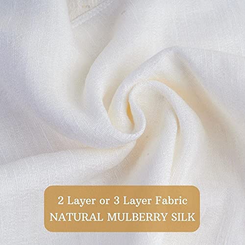 Organic Bath Towel By Ecosilky, 100% Raw Mulberry Silk, Natural, Free Chemical, Premium Quality, Fast Drying, Extra Absorbent, Lightweightof Skin, Handcrafted, Sustainable Lifestyle Bathroom Towels #TOP5