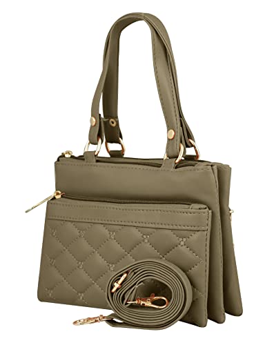 TAP FASHION Women's Pu Leather Multi Pocket Mini Handbag and Sling Bag with Adjustable Strap 1 41Pf R159UL. SL500
