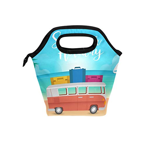 FANTAZIO Essensbehälter VW Camper und Strand Lunchtasche