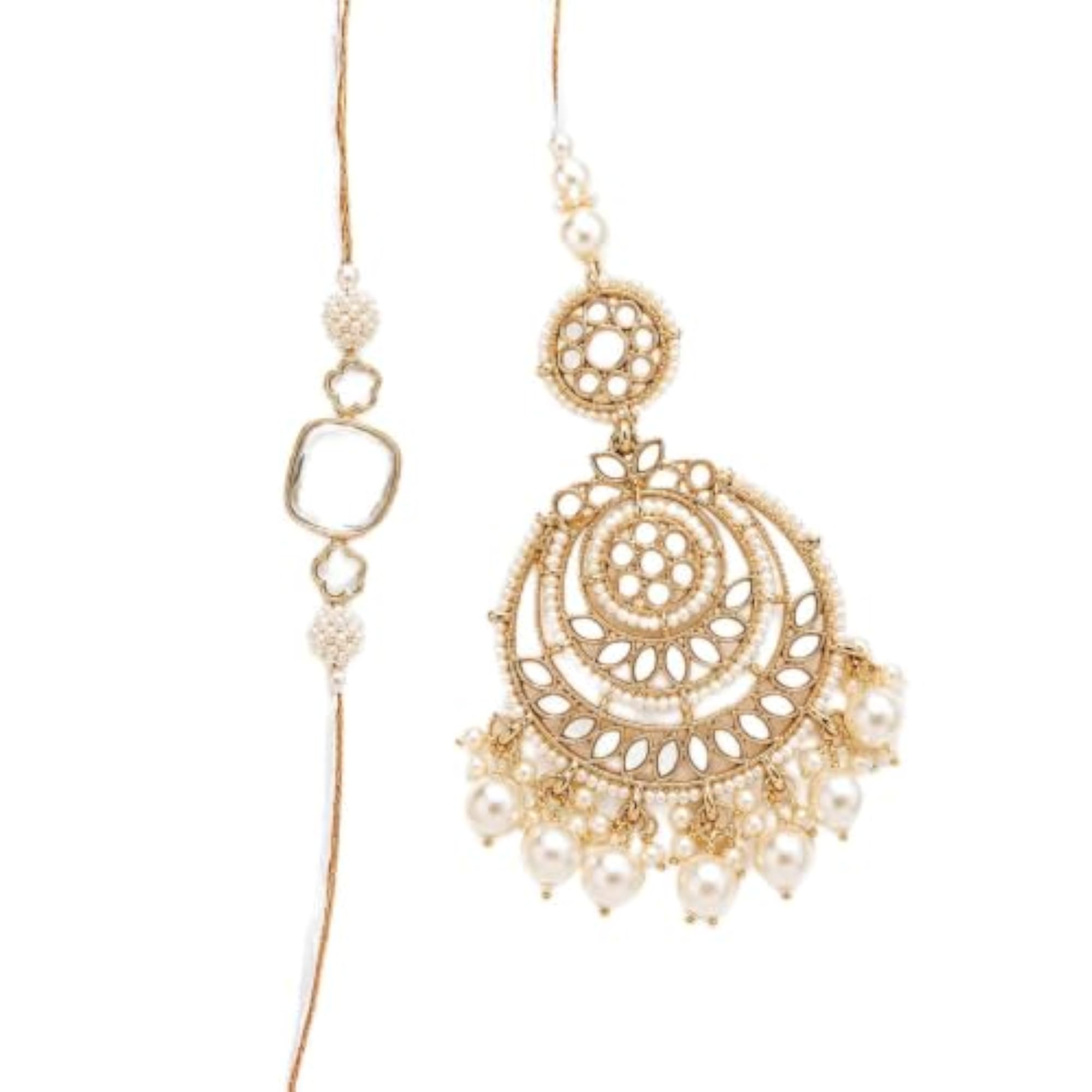 Regal Pearl Bhaiya Bhabhi Rakhi Set