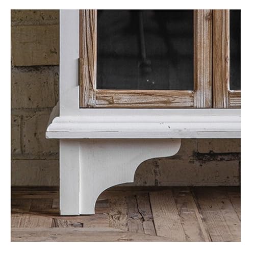 ZZJWMJGC Kaffeebarschrank, Retro-Sideboard, Eingangsbereich, Wohnzimmer, Eingangsschrank, alte Geschnitzte Glastür, Weinschrank, Lagerschrank, Buffetschrank mit Stauraum