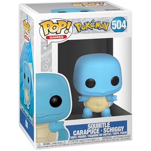 Funko 50402 POP Games: Pokemon- Squirtle Default, Multicolor