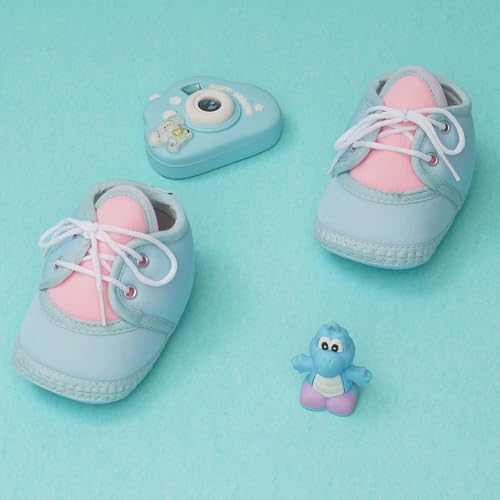 Image of Neska Moda 6 To 12 Months Baby Boys & Baby Girls Cute Soft Cotton Pre-Walker Lace Booties-BT4713