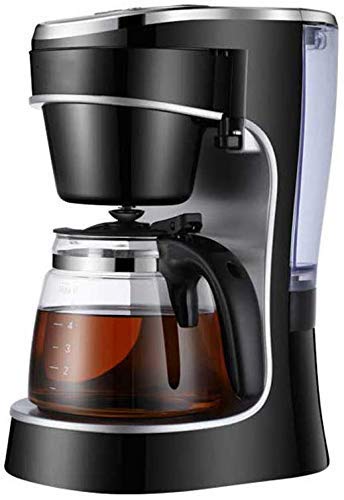 Filterkaffeemaschine, 0,72 l Kaffeemaschine Programmierbarer 24-Stunden-Timer mit LCD-Display, 800 W wiederverwendbarer waschbarer Filter