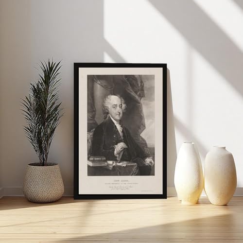 John Adams impression sur toile décoration murale rétro vintage - 6
