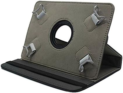 Universal Protective 360 Rotating Case For 10 inch tablets including Digital Reins, Dragon Touch, Contixo and ProntoTec (Black)