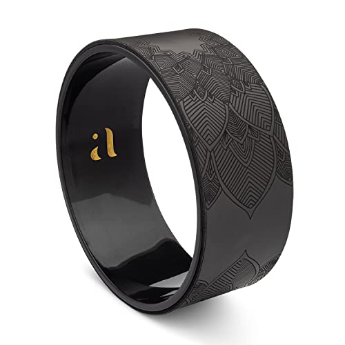 Yoga Wheel For Back - Large 13” Inch Yoga Circle - Back Roller Wheel For Yogi Muscle Massage Wheel, Back Stretcher, Pain Relief, Spine Stress Relief #TOP9