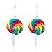 Produktbild Toporchid Lollipop Candy Baumeln Haken Ohrringe Frauen Schmuck Party Geschenk (Bunte