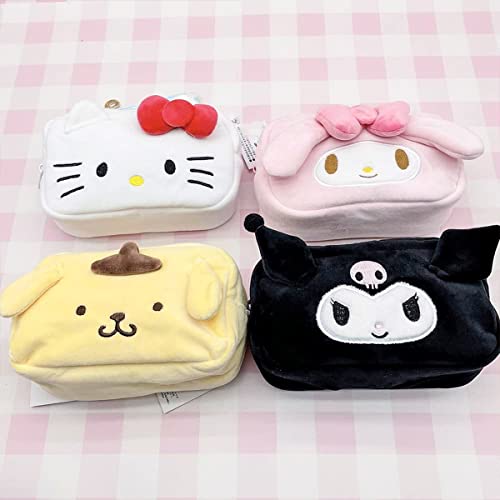 Cute Cosmetic Bag, Cartoon Makeup Bag for Girls, Kawaii Anime Cartoon Capacity bag case for women - Image 6