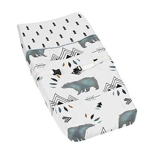 Image of Changing Pad Cover for Bear Mountain Watercolor Collection by Sweet Jojo Designs