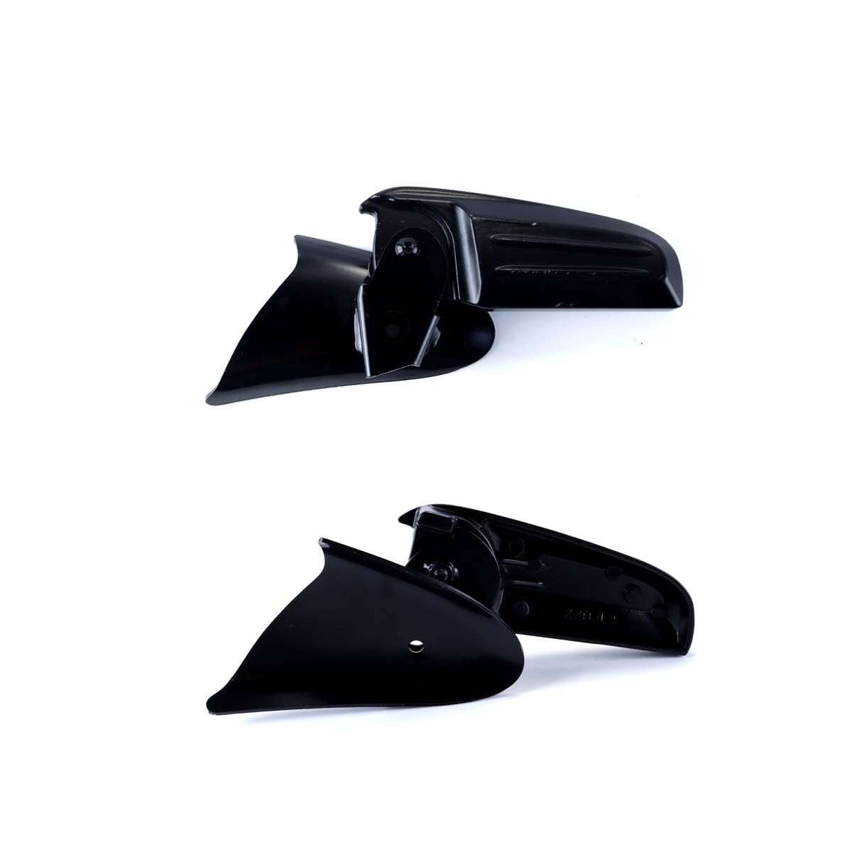 Estriberas para motocicleta compatibles con Piaggio, Vespa, Spring, Primavera LX LXV 150 125, pedales modificados (negros)