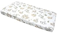 Medi Partners Spannbettlaken Spannbetttuch 60x120cm 100% Baumwolle Baby Bettwäsche Babymatratze Schlafsack Kinderbett Babybett (Safari)