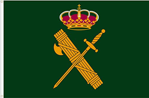 BANDERA DE LA GUARDIA CIVIL. CALIDAD RASO DIGITAL. TAMAÑO GRANDE