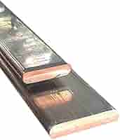 Barra In Rame T2 Stagnato 5x20x1000 Mm - Alta Conducibilità Elettrica Per Impianti Elettrici - Foto 2