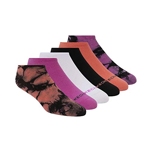 Image of Skechers Women's 6 Pack Non Terry No Show Socks