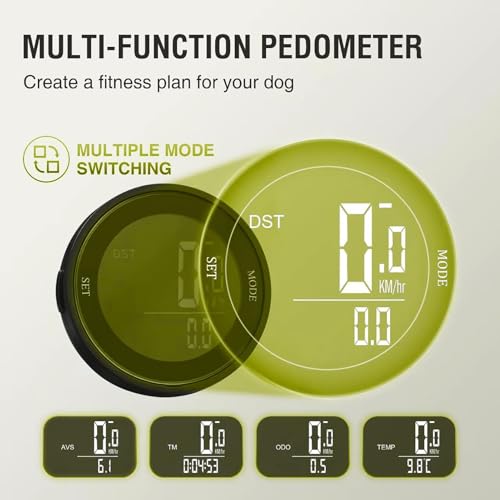 Adjustable Canine Running Slatmill Machine for Large Dogs, 300LBS Capacity, Pedometer Included, Indoor & Outdoor Exercise Equipment for Healthy Pet Life
