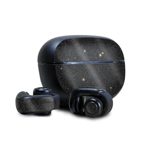 Image of Glossy Glitter Skin Compatible with Bose Ultra Open Earbuds - Deep Space - Premium 3M Vinyl Protective Wrap Decal Cover - Easy to Apply | Crafted in The USA by MightySkins