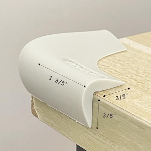 image for Angloria Food-Graded Silicone Corner Protectors, Baby Proofing Table E
