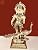 Exotic India 29" Karttikeya (Murugan) | Brass Statue | Handmade - Brass