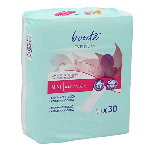 BONTE compresa de incontinencia para pérdidas leves paquete 30 uds