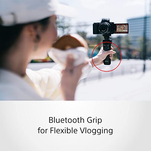 Image of Sony ZV-E10L Vlogging Kit with 16-50mm Power Zoom Lens, Wireless Microphone(ECM-W2BT), Lavalier Microphone(ECM-LV1), Bluetooth Grip(GP-VPT2BT), Battery Charger (BC-TRW), Rechargeable Battery(7)