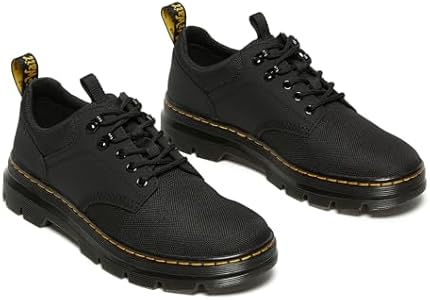 Dr. Martens Unisex Reeder 5-Tie Shoe Oxford, Black Extra Tough 50