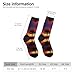 XZDZDX Sunset Dreams Polyester Mid-Calf Socks 3 Black for Unisex - Skin-Friendly Elastic Fashion Crew Socks