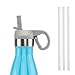 ICONIQ Pop Up Straw Cap for 25 Ounce Insulated Water Bottles (Gray)