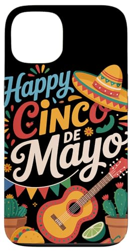 Happy Cinco De Mayo Sombrero Bunt Mexikanisches Festival Hülle für iPhone 13