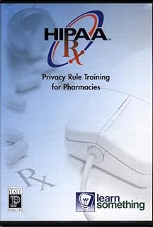 Hipaa Privacy RX: The Privacy Rule and Pharmacy Practice (CD-ROM Version)