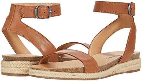 Lucky Brand Women's GARSTON Flat Sandal, Latte, 9.5 | Image 6