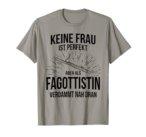 Fagottist Fagott T-Shirt