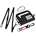 Rough Enough Travel Neck Lanyard Wallet Credit Card Holder Zipper Wallet for Men Women Teen Boys Girls for Coin Purse Pouch Organizer with Detachable Neck Strap Lanyard and Key Ring for Sport School