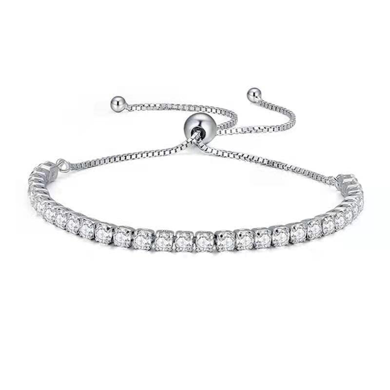 LLXYWJ 8 mm Sterlingsilber-Zirkon-Ohrstecker für Damen, kubischer Zirkonia